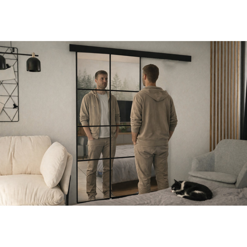 DOOR LOKI 1, 62cm x 205cm, Black