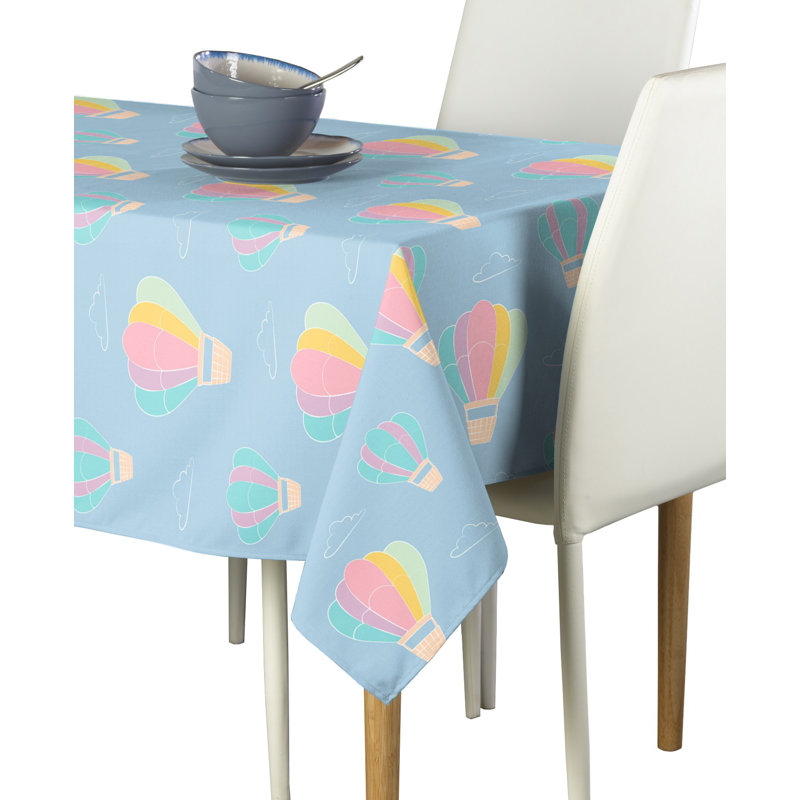 Strickland Geometric Tablecloth, 84" L x 60" W