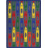 Bleu/Vert/Gris/Rouge/Jaune