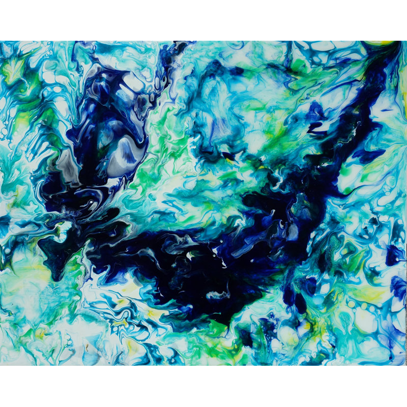 'English Gardens' - Wrapped Canvas Painting