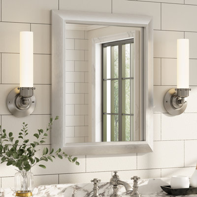 Amara Tempered Glass Mounted Wall Mirror