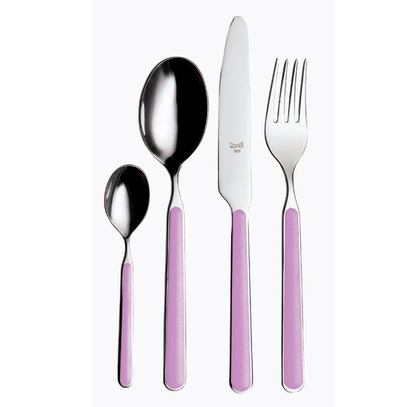 Fantasia Flatware Set - 24 Pieces - Vicuna, Light Blue