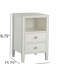 Winston 2-drawer storage Nightstand-1602618757