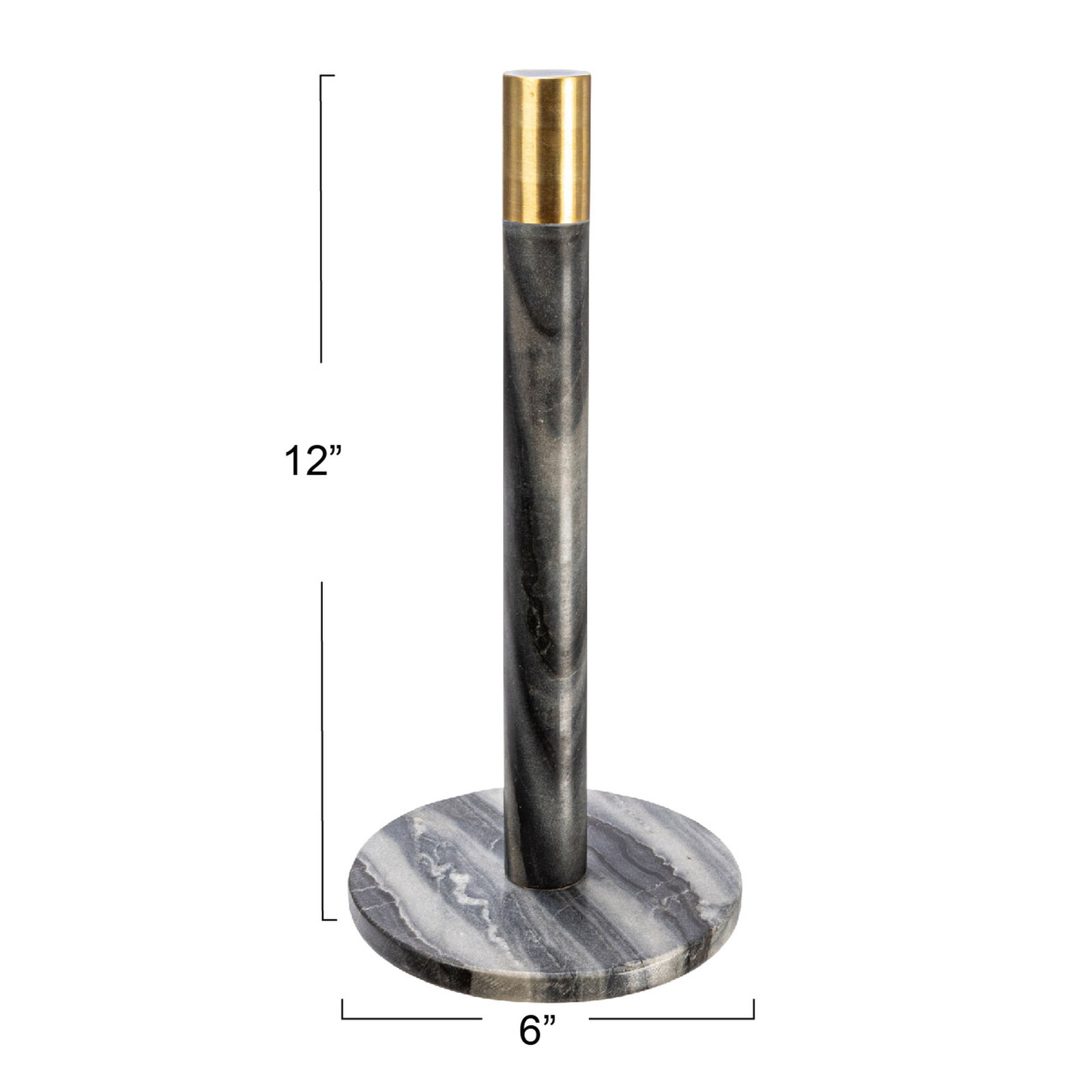 Kinnison Paper Towel Holder, Gray