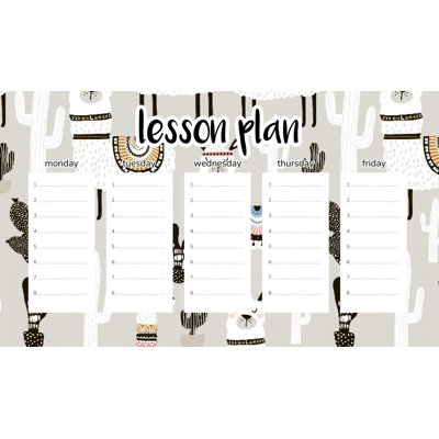Magnetic Lesson Plan Peruvian Llamas