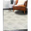 Tapis contemporain en laine touffeté à la main bleu clair Chloe Quinn-2083181343
