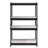 Natural And Black 4-Tier Bookcase