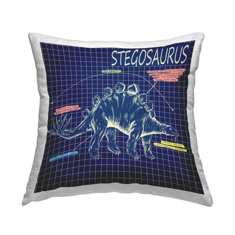 Coussin Stegosaurus