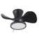 Laurenzo 22'' Blade LED Flush Mount Ceiling Fan with Remote Control and Light Kit Included
