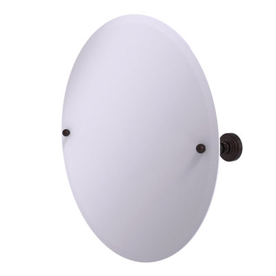 Miroir d’appoint ronde inclinable de 22 po Marchmont