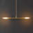 Khira 2 - Light Brass Linear Pendant