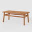Lewes Rectangular Acacia Outdoor Coffee Table , 107cm cm W 51cm cm D-644436929
