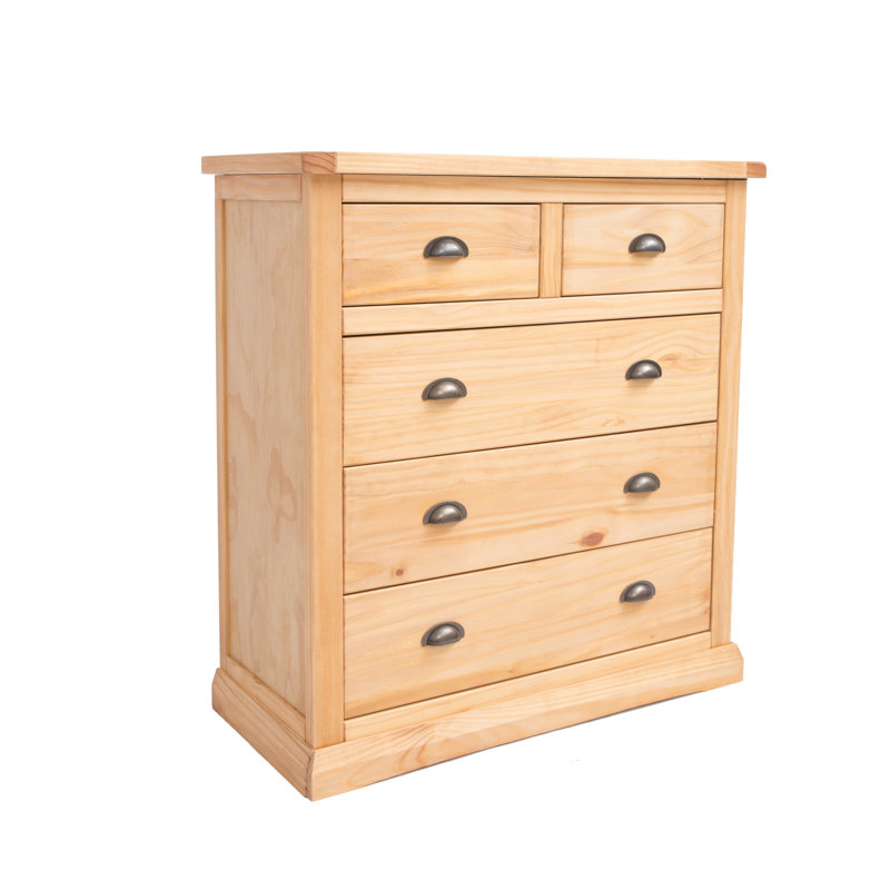 Dayse 90cm W 5 - Drawer Chest of Drawers
