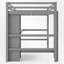 Lit mezzanine double avec bureau intégré et tablettes-1484679739