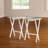 Senters Wood Rustic TV Tray Table Set