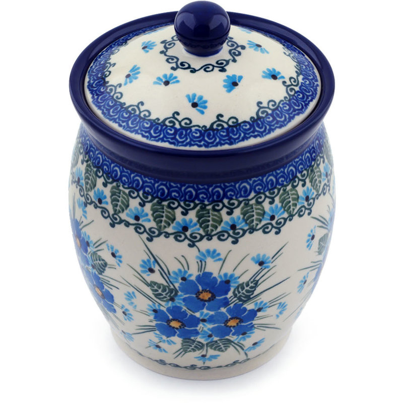 Pot de cuisine en finition de lustre avec couvercle