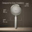 Kohler Purist Component Tempered Massage Handheld Shower Head with MasterClean Spray Nozzle-316726713