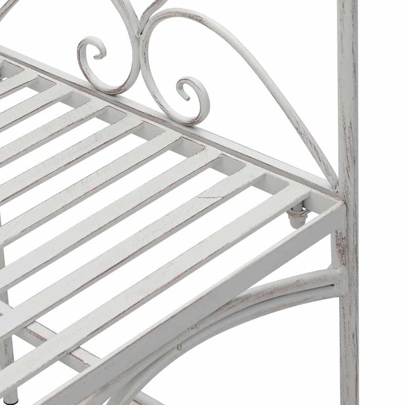 Garden Bench, White