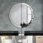 Huldar Glass Flat Wall Mirror