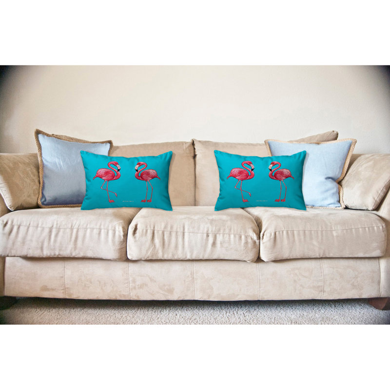 Outdoor Reversible Throw Pillow, 16" x 20"