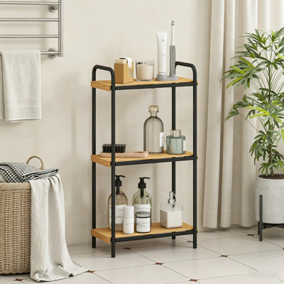Bamboo Freestanding Bathroom Shelves