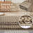 Machine Washable Non-Slip Non-Shedding Area Rugs for Living Room, Farmhouse Printed Braided Bordered Carpet, Stain Resistant Thin Foldable Floor Cover for Nursery Dining Room-950285199