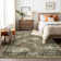 Oriental Machine Washable Rug with Rubber Backing Soft Area Rug Non Slip Thin Rug Low Pile Foldable Rug for Living Room, Bedroom, Dining Room