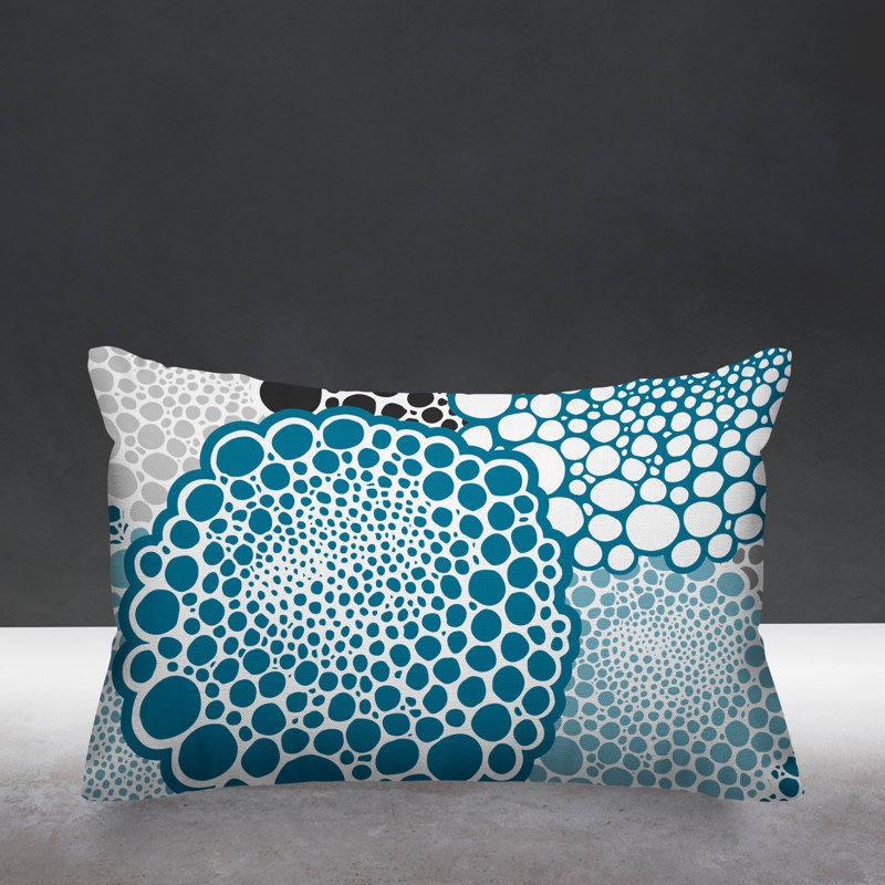 Coussin Bryony, Turquoise