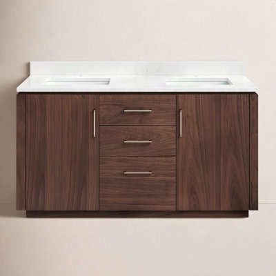 Cloverfield 60'' Double Bathroom Vanity