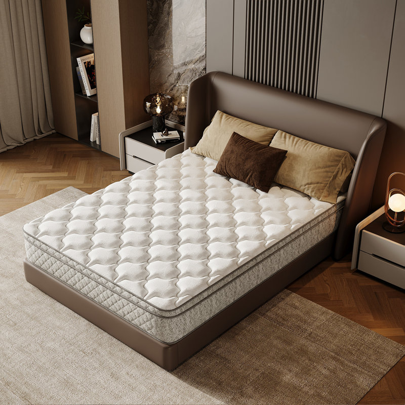 Full Size Mattress,12 Inch Hybrid Full Mattress In A Box With Memory Foam And Pocket Spring For Pressure Relief & Comfort Sleep & Zoned Support, Medium Firm,Certipur-US & OEKO-TEX