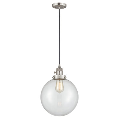Luminaire suspendu sphère 1 lumière Lorri