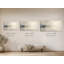 «Airy Blue Mist», art mural sur toile abstraite panoramique-1125168591