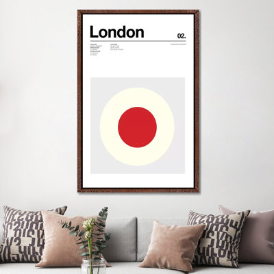 London by Nick Barclay - Print on Canvas