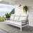 Townsend Metal Outdoor Sofa With Sunbrella Cushion-116257284-116257281