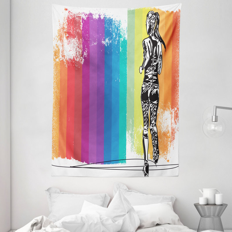 Polyester Tapestry, 80" H x 60" W