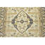 One-of-a-Kind 3'10" X 6' New Age Wool Area Rug in White