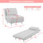 Freya Linen Convertible Accent Chair -124210633