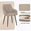 Chaises de salle à manger 2 pièces, chaises de cuisine pour petits espaces