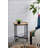 Round Side Table With Wood Top