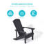 Chaise Adirondack en plastique-207463629