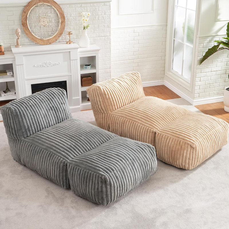 Beanbag Sofa Filled With Memory Foam