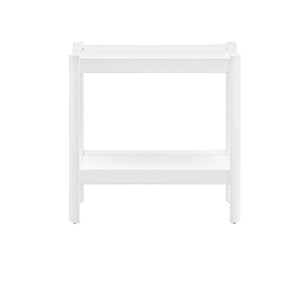 Table de chevet avec tablette ouverte