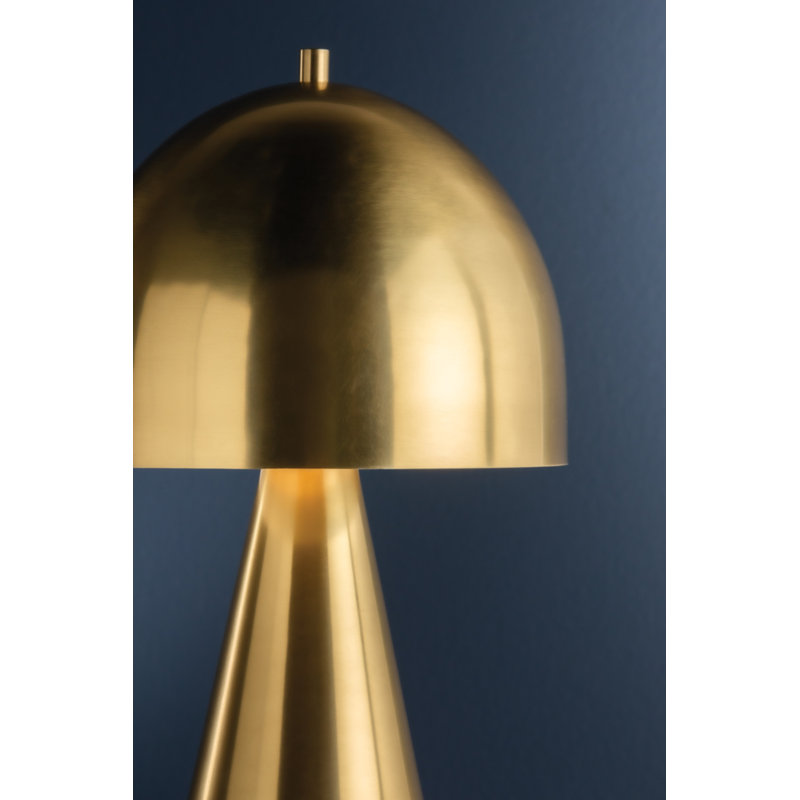 HOPKINTON Rechargeable Table Lamp, Gold, Gold