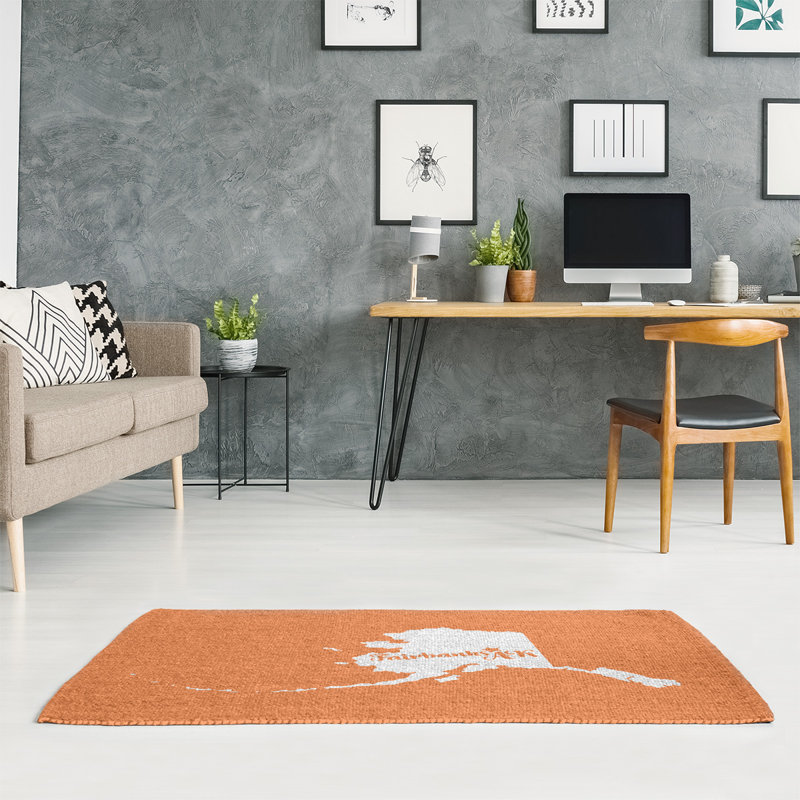 Chenille Indoor Rug, Rectangle 4' x 6'