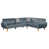 Velours gris foncé