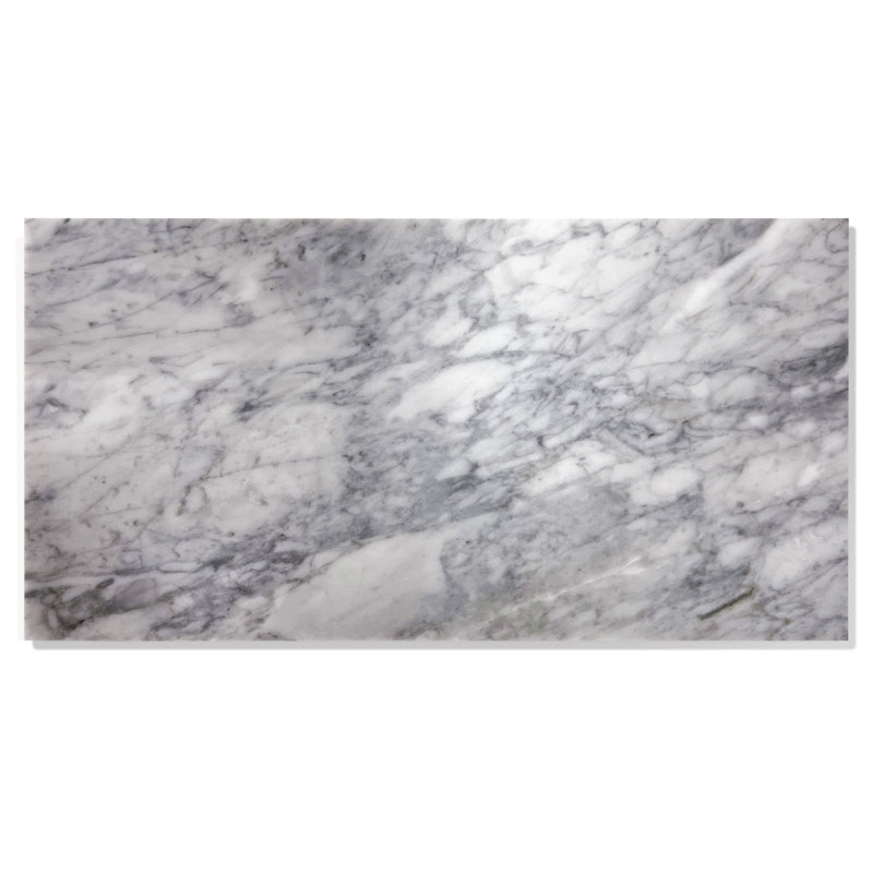 Marbre naturel 12 * 24, pour plancher et mur, carreau de marbre poli, pierre naturelle, marbre véritable, marbre véritable, 1 boîte de 4 pièces