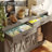 Bundrage 47.2'' Sideboard, Kitchen Island, Barn Door Storage Cabinet with Two Drawers-233108482