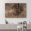 «Brown Log Wood Ring Rings Nature» sur toile-93389190-93389189