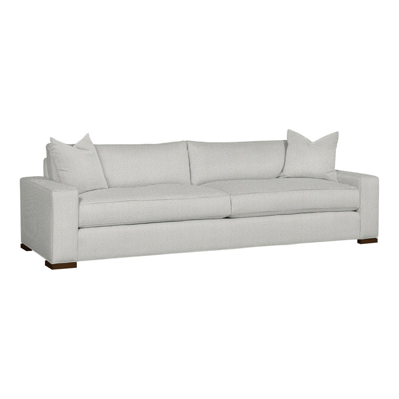 Paxton Upholstered 109'' Sofa, Callaloo Cotton, Havana