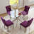 Keyari 4 - Person Pedestal Dining Set-1221459769-1221459774-1221459746